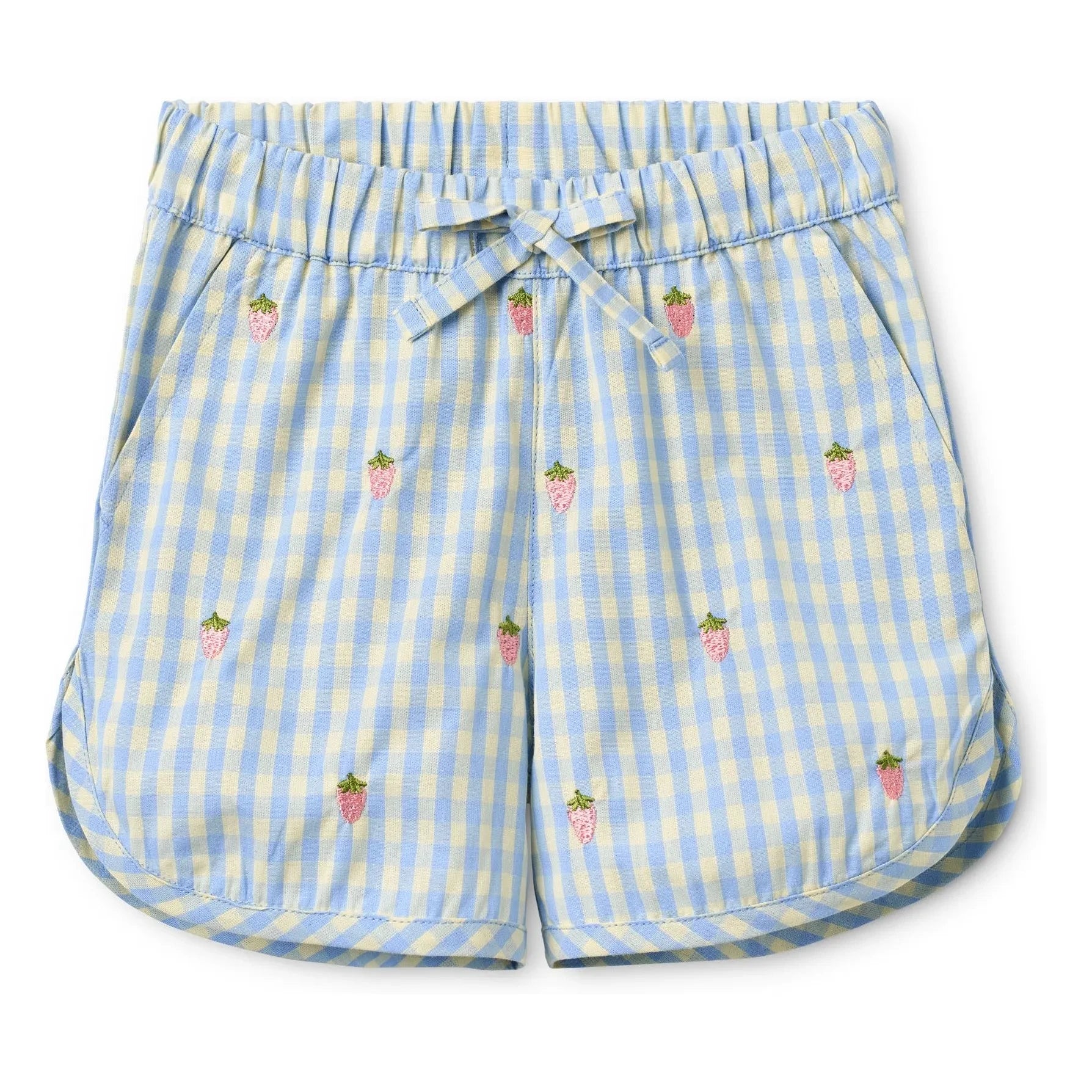 Flöss - Millie Vichy shorts | Pale blue