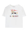 Burberry Kids Cotton EKD T-Shirt (3 Months- 3 Years)
