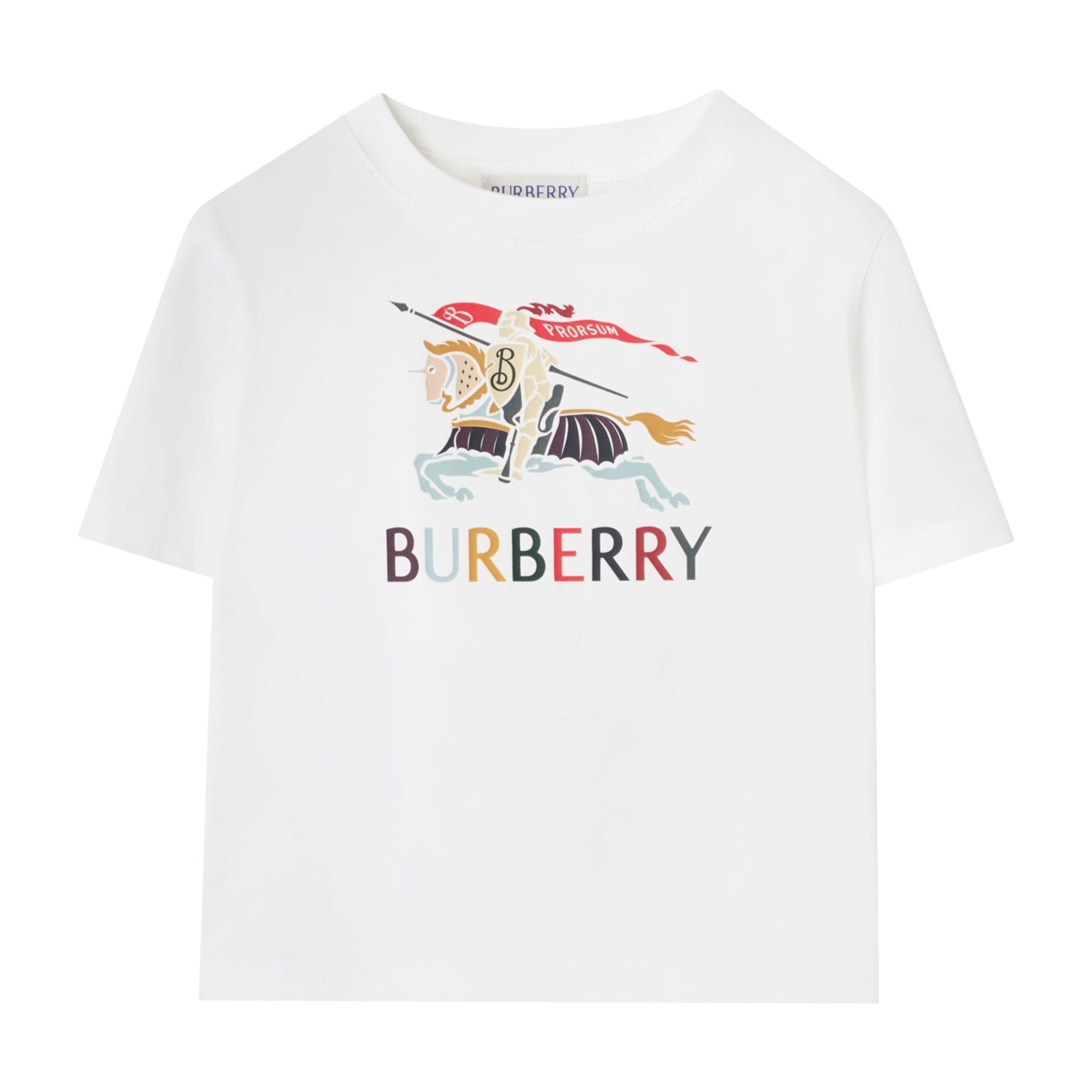 Burberry Kids Cotton EKD T-Shirt (3 Months- 3 Years)