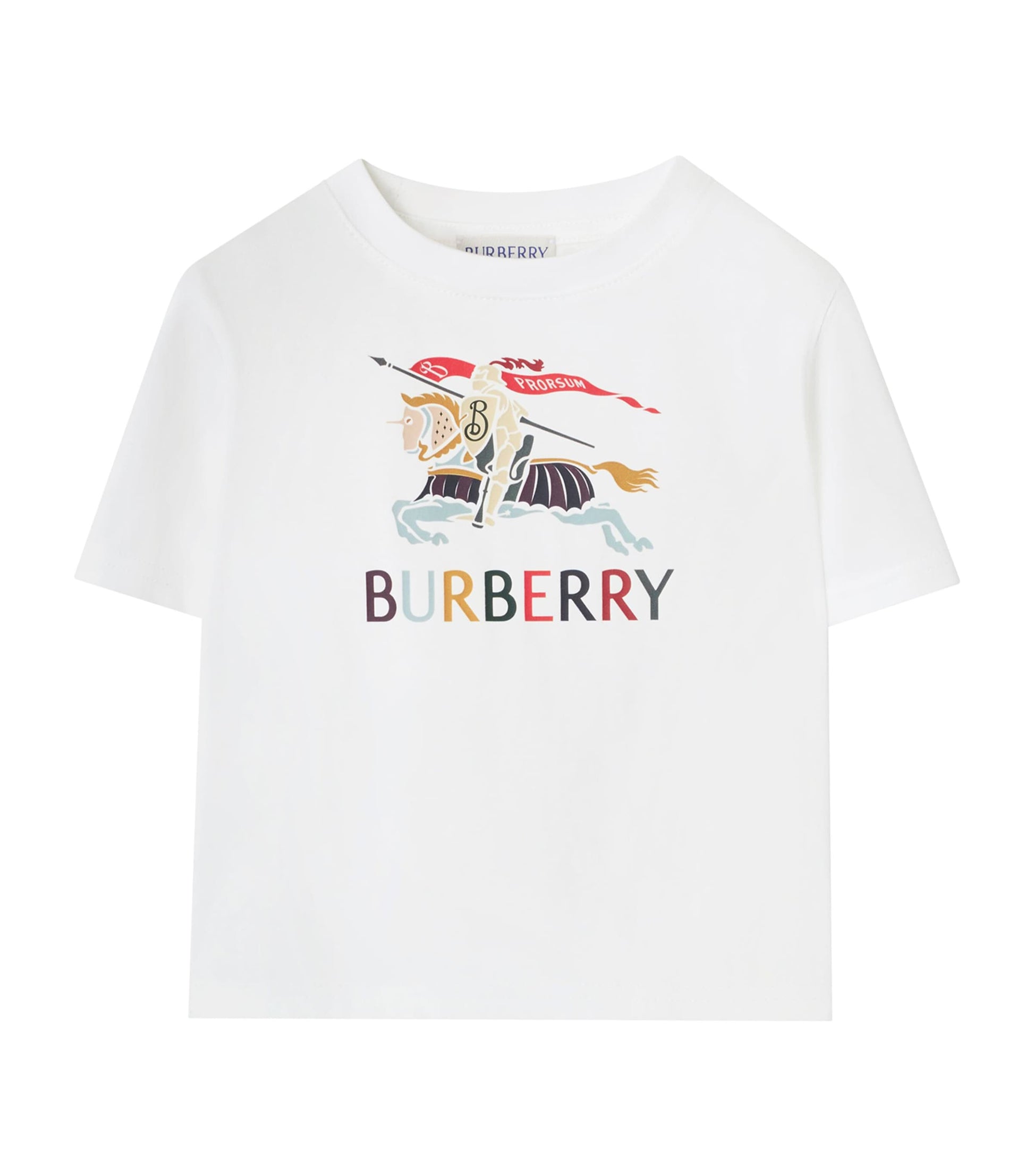 Burberry Kids Cotton EKD T-Shirt (3 Months- 3 Years)