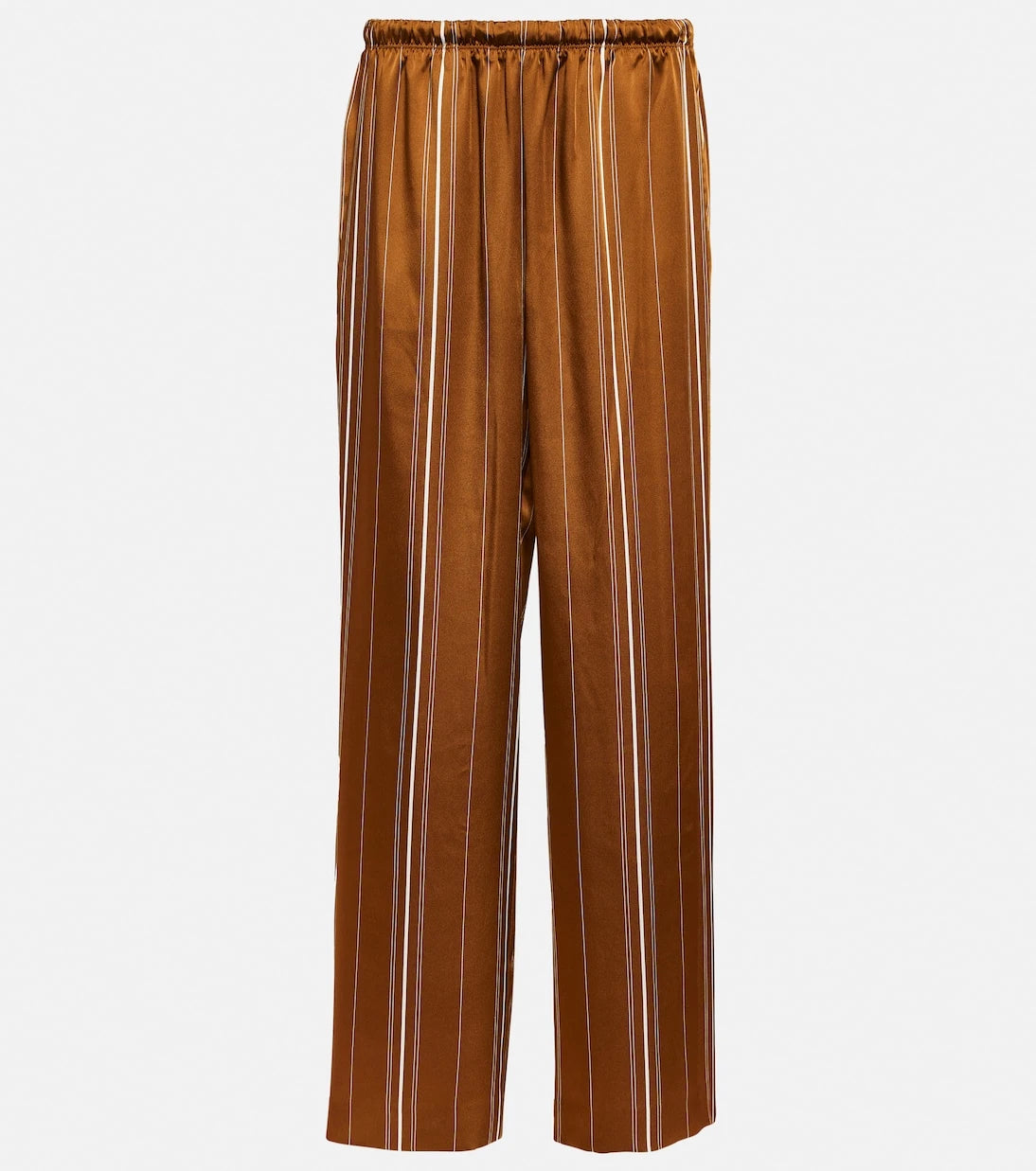 Vince - High-rise striped pants