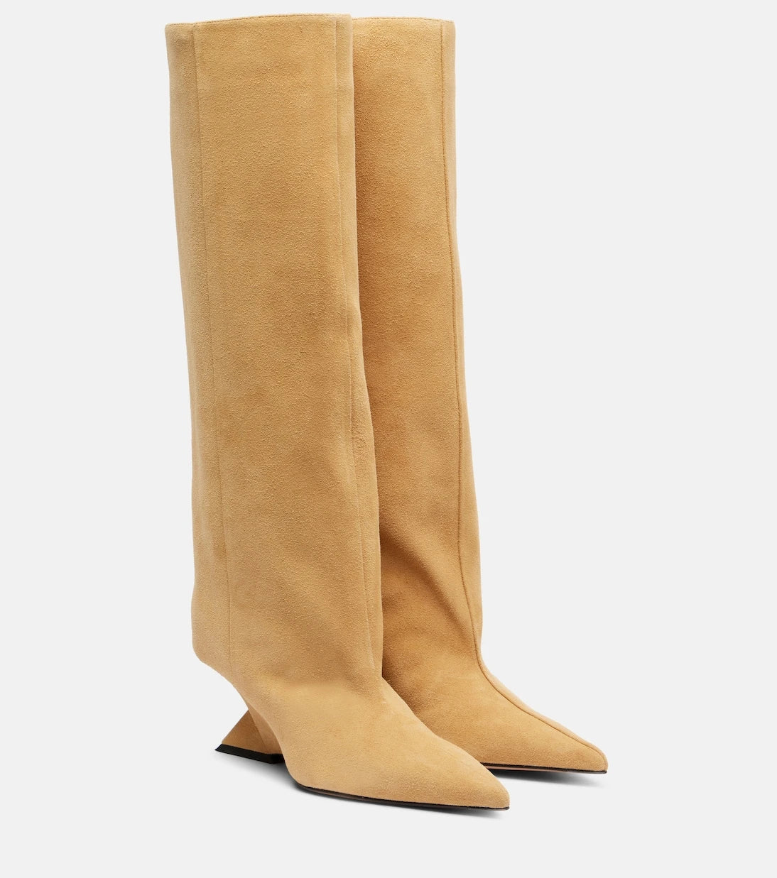 The Attico - Cheope 105 suede knee-high boots