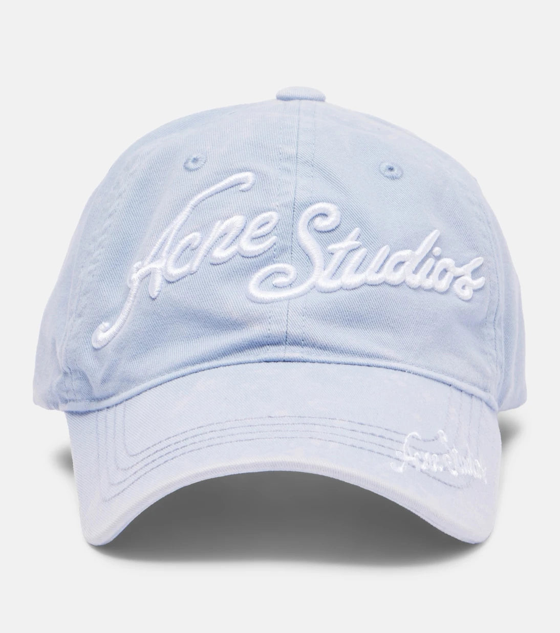 Acne Studios - Logo denim baseball cap