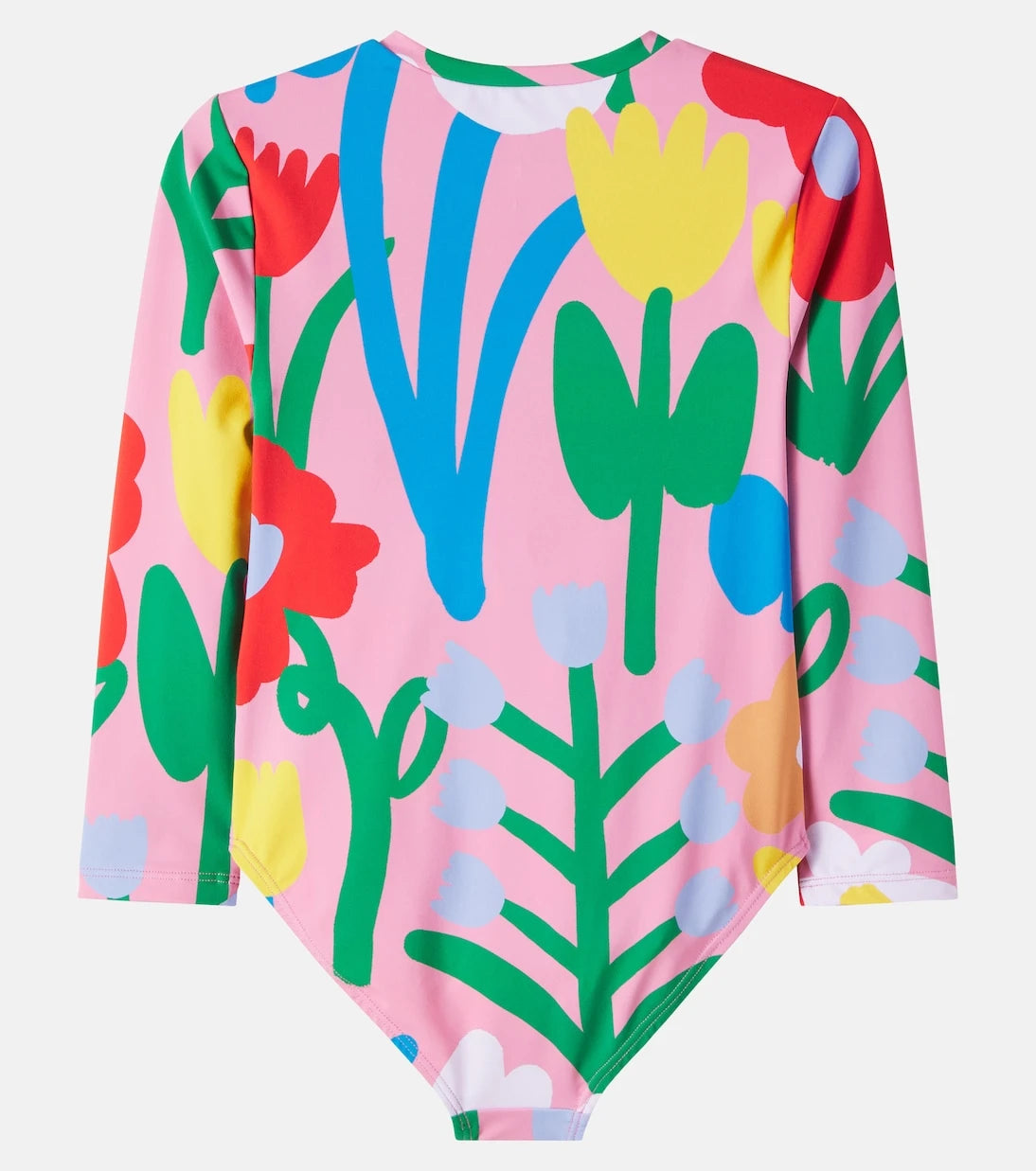 Stella McCartney Kids - Floral rashguard swimsuit