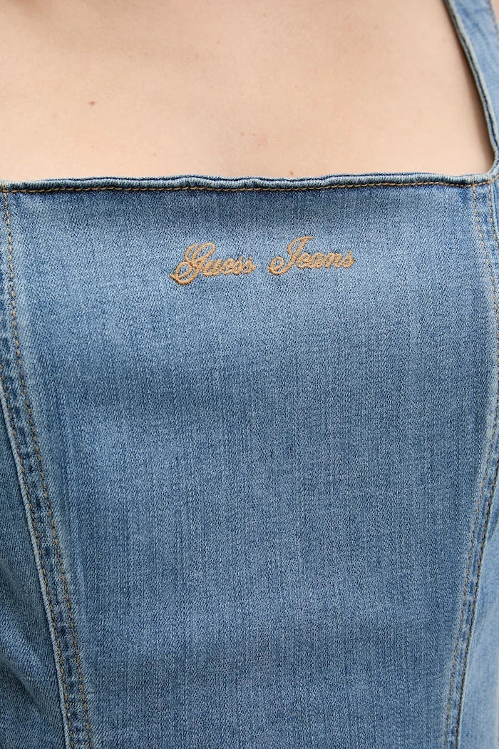 Guess Jeans рокля с лиосел