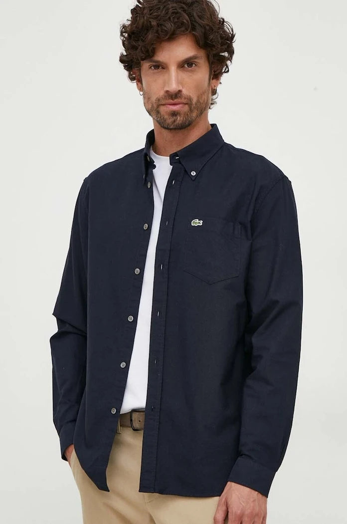 Памучна риза Lacoste