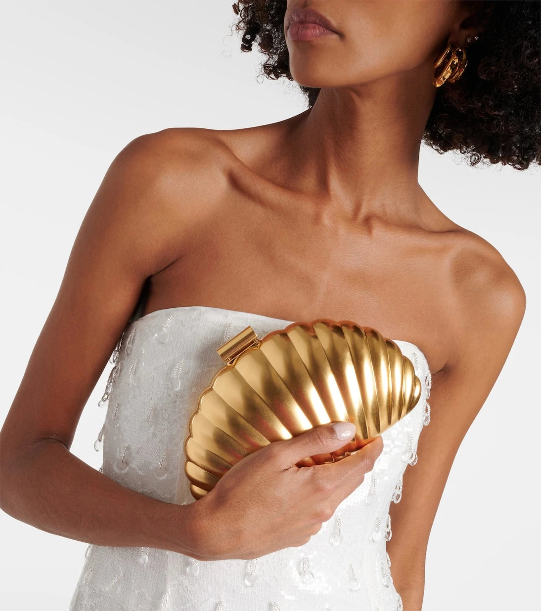 Simkhai - Monet Shell clutch