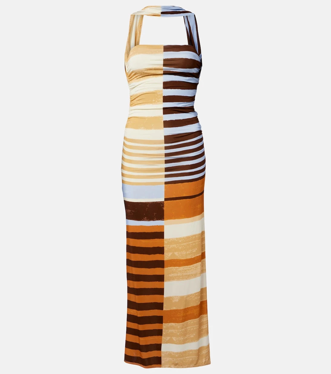 Cala de la Cruz - Ornella striped midi dress
