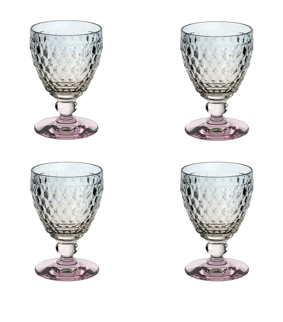 Set of 4 Boston Pearl White Wine Glasses (125ml)