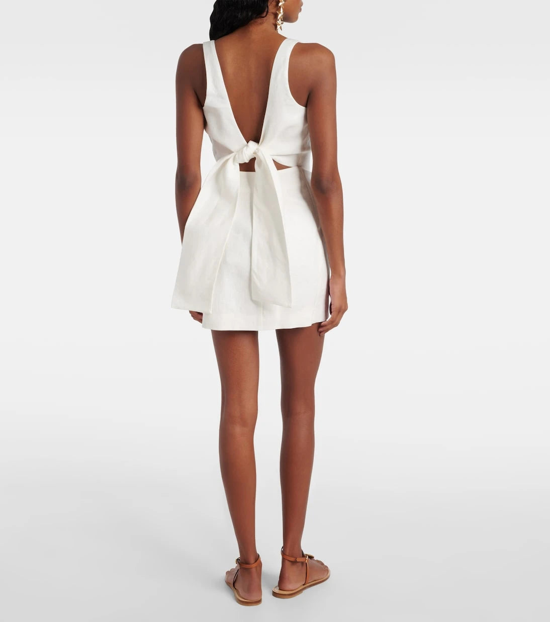 SIR - Iris linen minidress