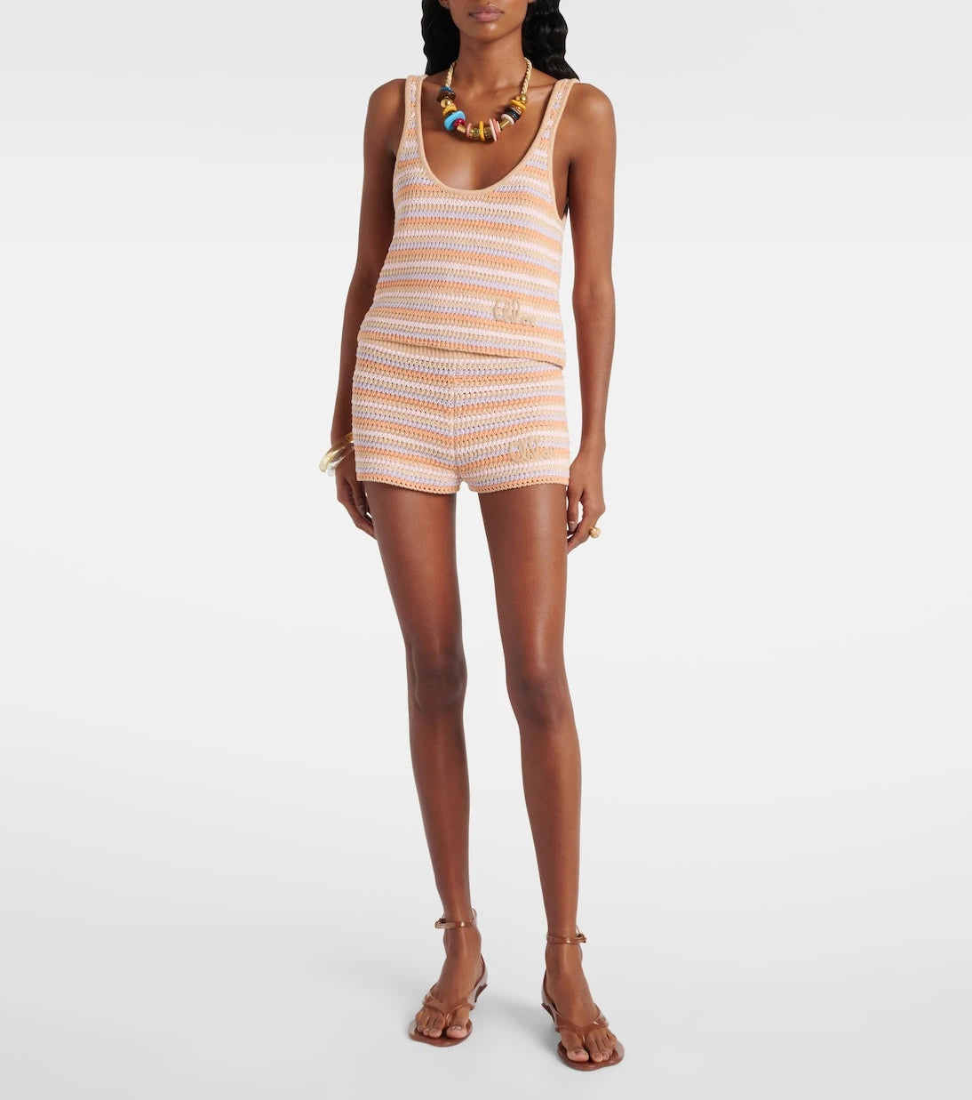Chloé - Knitted cotton tank top