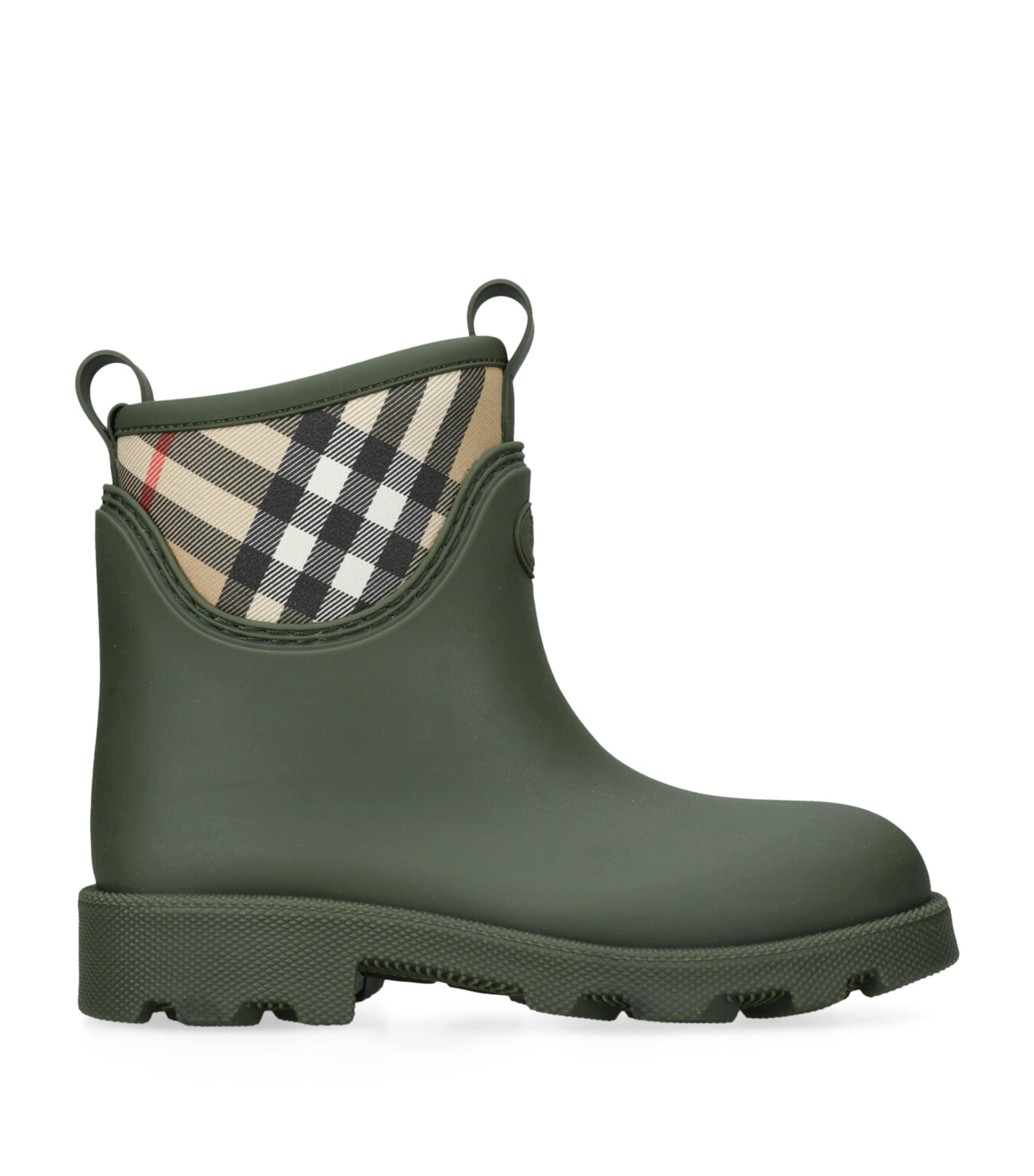 Burberry Green Low Marsh Boots