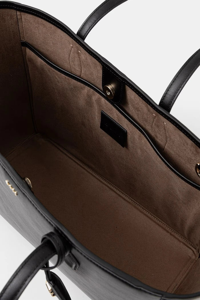 BOSS чанта tote дамска от кожа NUMAH Tote