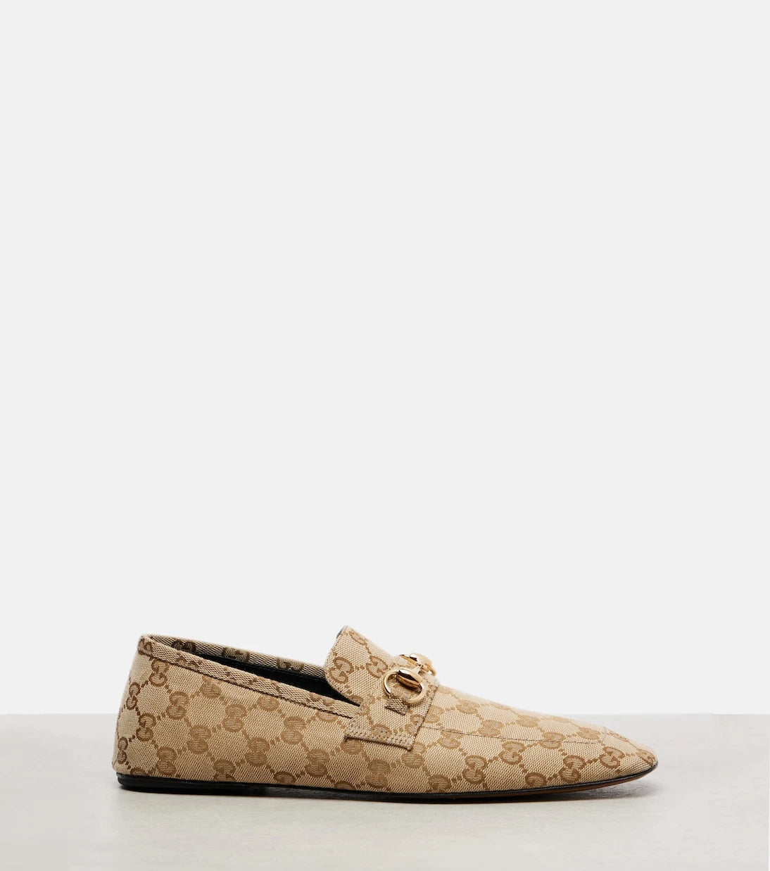 Gucci - Horsebit GG Canvas loafers