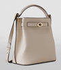 Mulberry White Leather Islington Bucket Bag