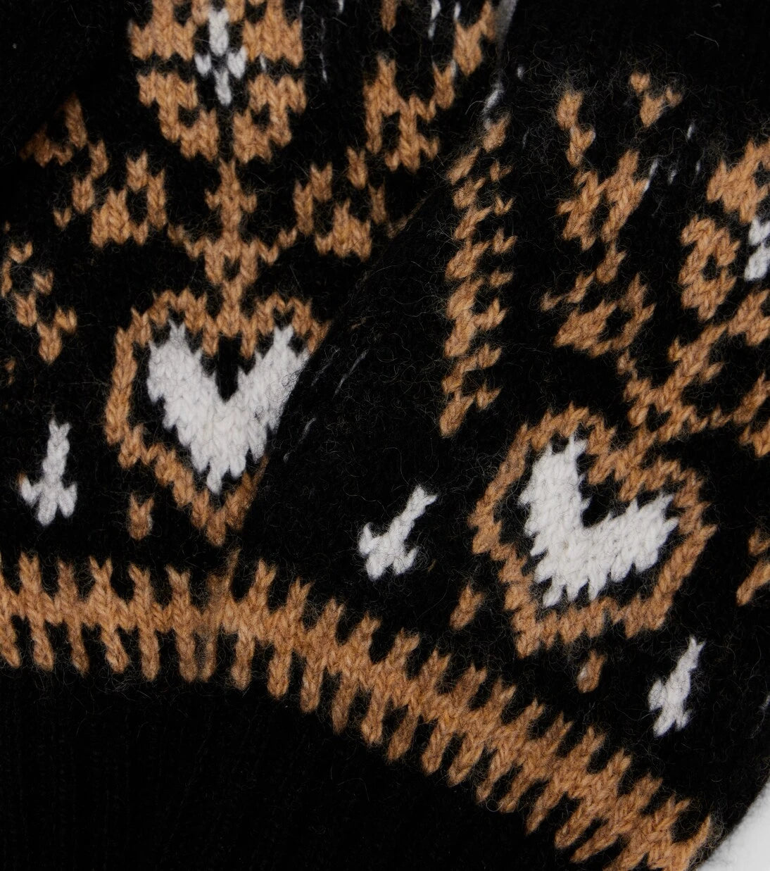 Khaite - Domini Fair Isle cashmere gloves