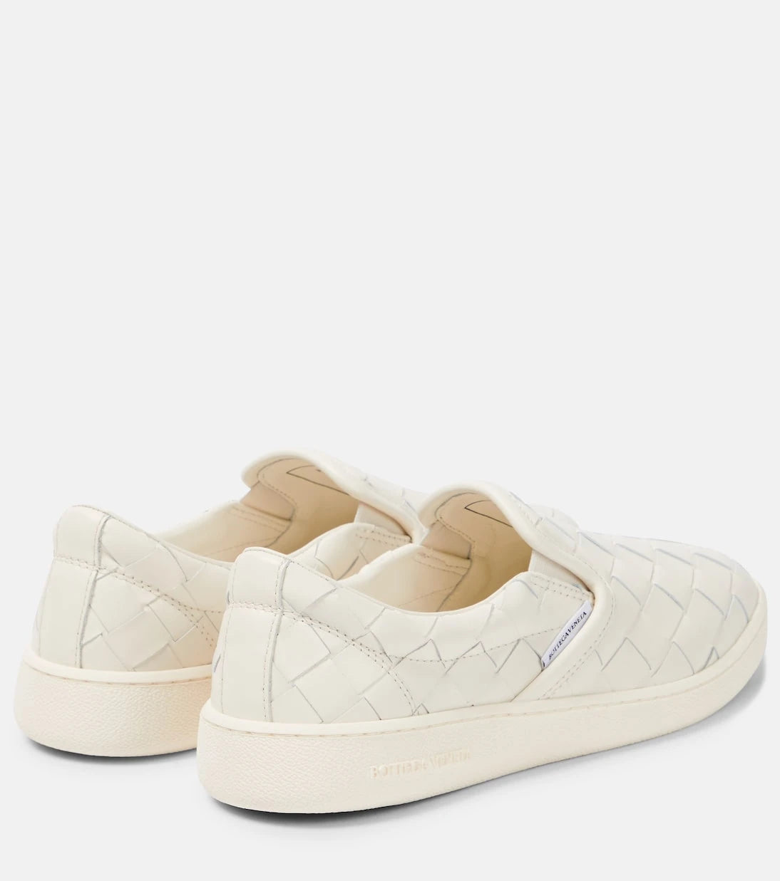 Bottega Veneta - Sawyer leather slip-on sneakers