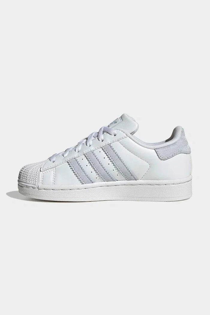 adidas Originals SUPERSTAR II çocuklar için süet spor ayakkabı