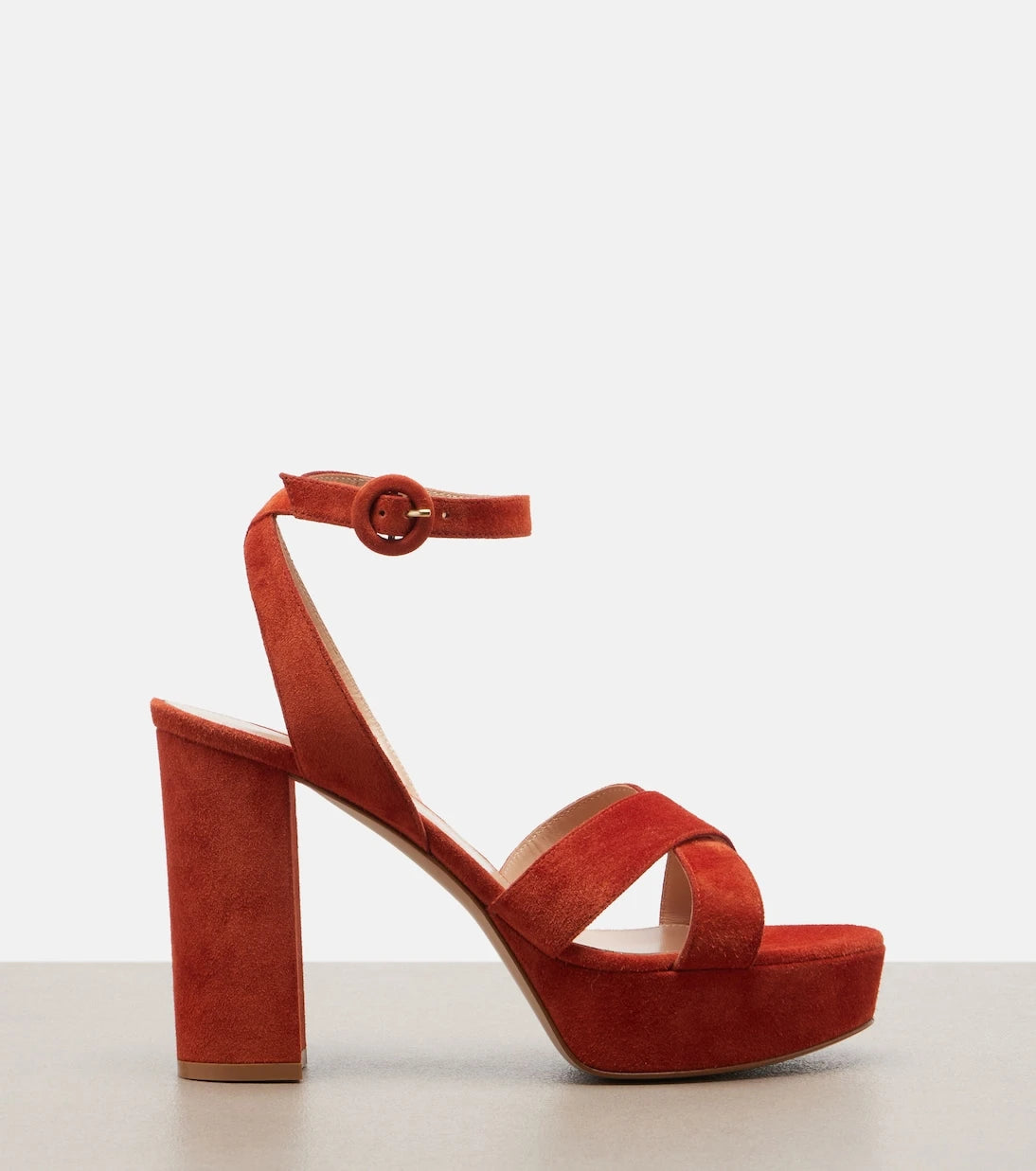 Gianvito Rossi - Sabrina suede platform sandals