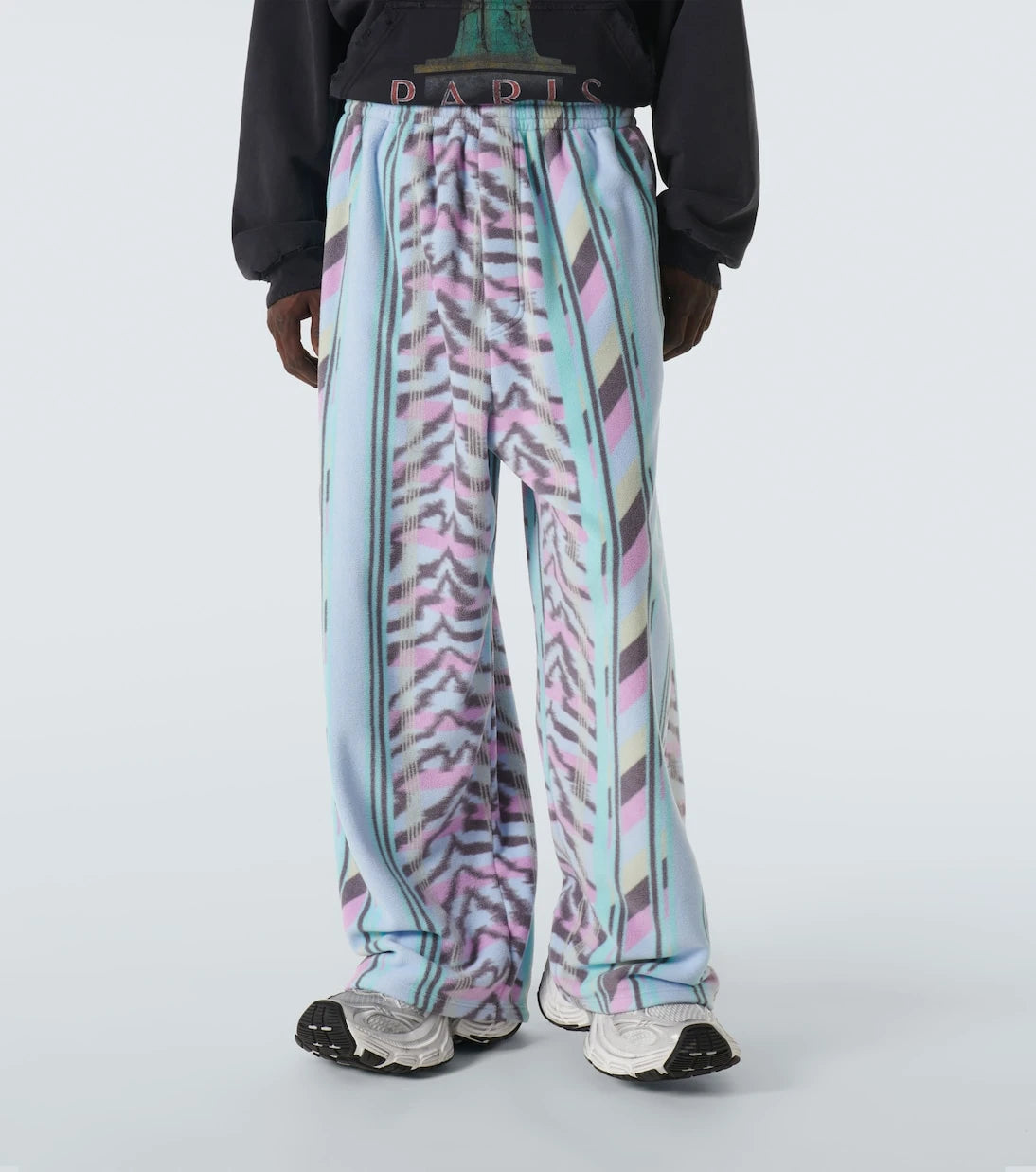 Balenciaga - Printed fleece sweatpants