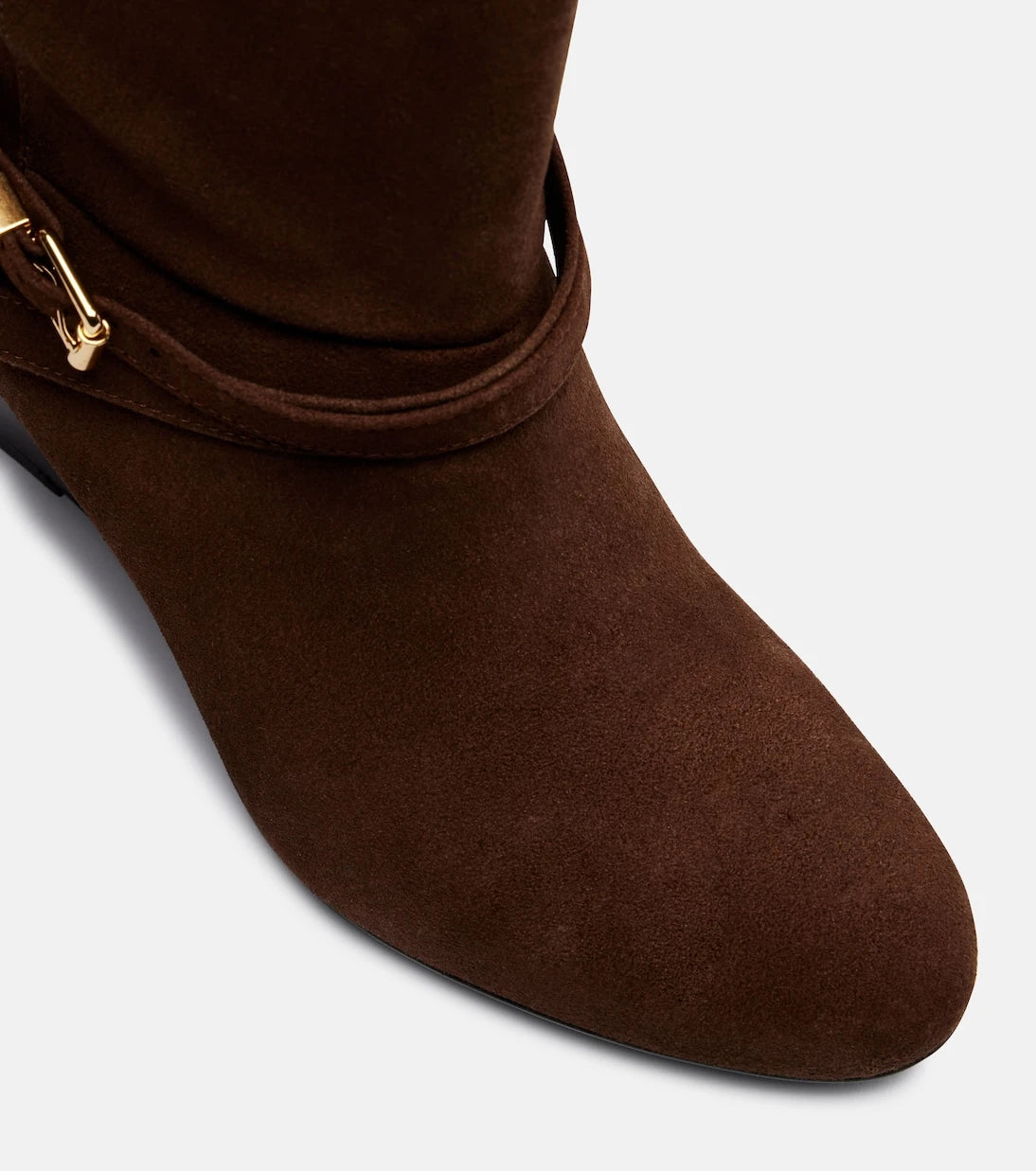 Ganni - Wedge knee-high boots