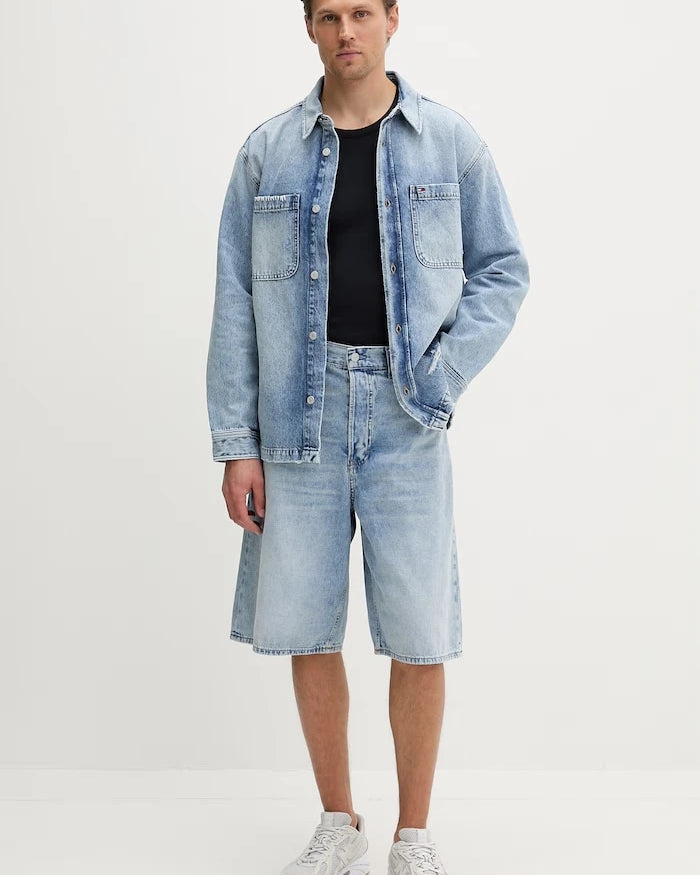 Tommy Jeans Erkek Denim Kısa Pantolon