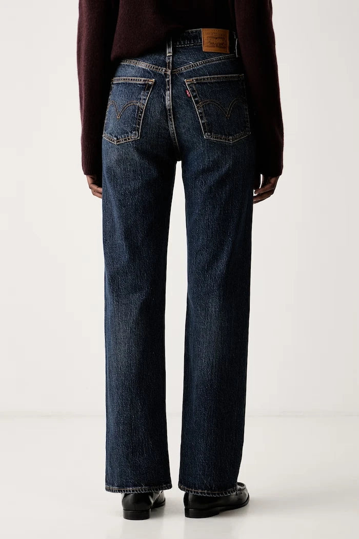 Levi's straight kadın RIBCAGE FULL LENGTH jeans