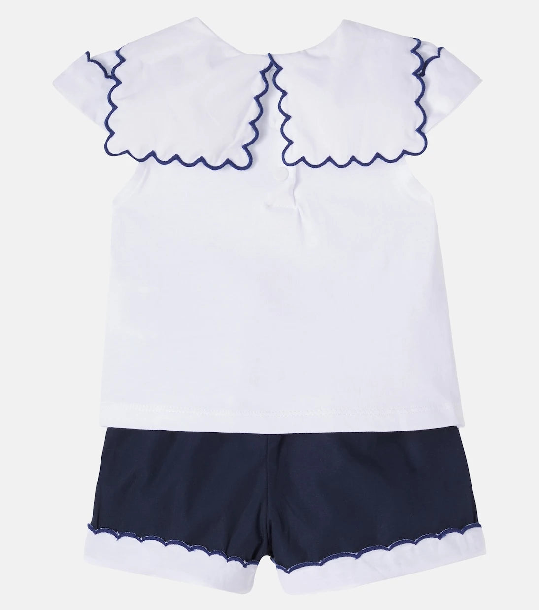Patachou - Baby cotton-blend top and shorts set