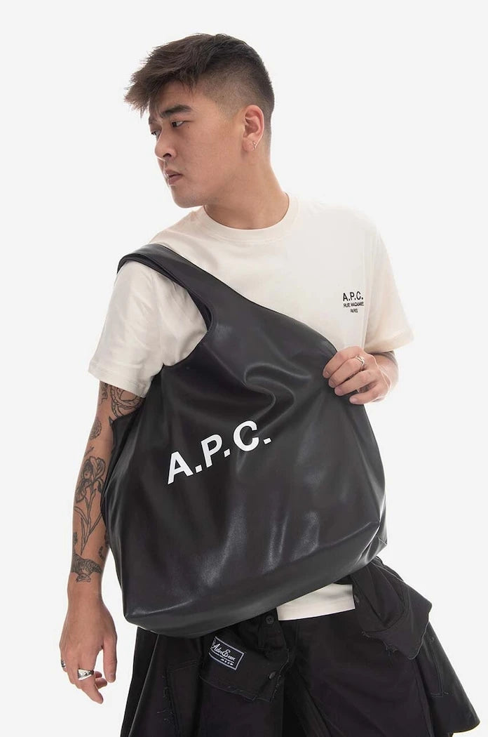 A.P.C. чанта от имитация на кожа tote ninon
