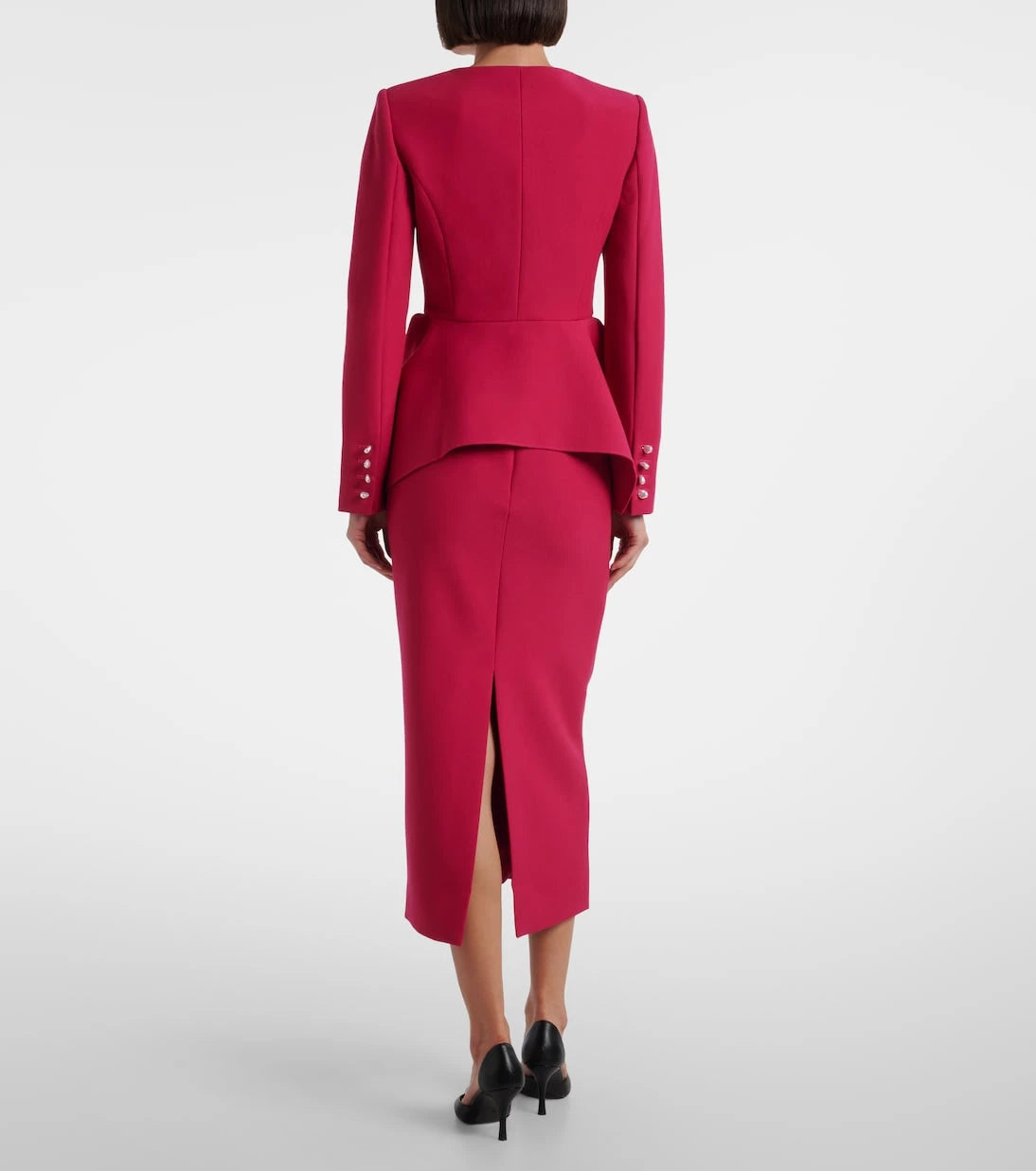 Roland Mouret - Peplum krep ceket