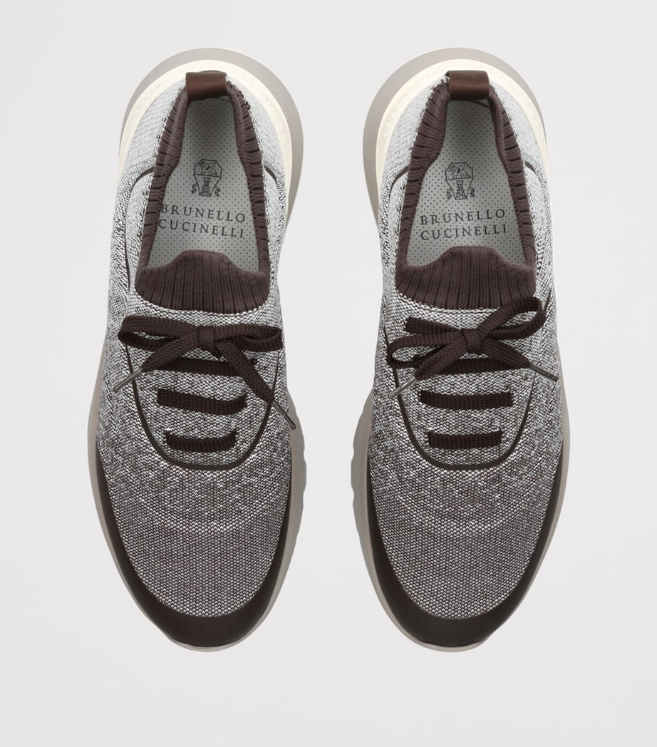 Knitted Sportiv Sneakers