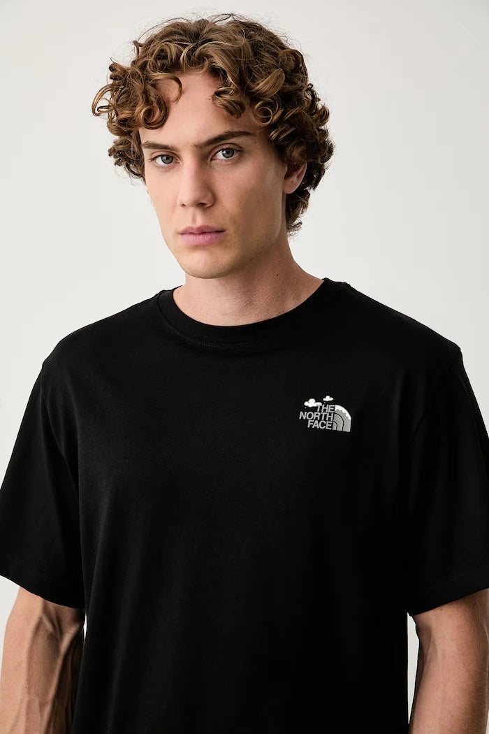 The North Face Erkek Pamuklu Tişört Natural Relaxed