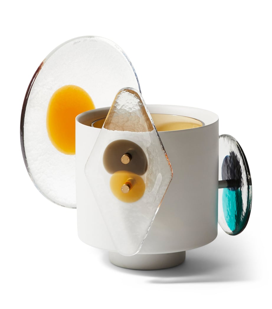 Cassina x Venini Medium Glass Colourdisc Vase (28cm)