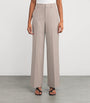 Victoria Beckham Pink Straight Tailored Trousers