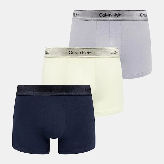 Calvin Klein Underwear боксерки мъжки от памук с еластан 3 броя