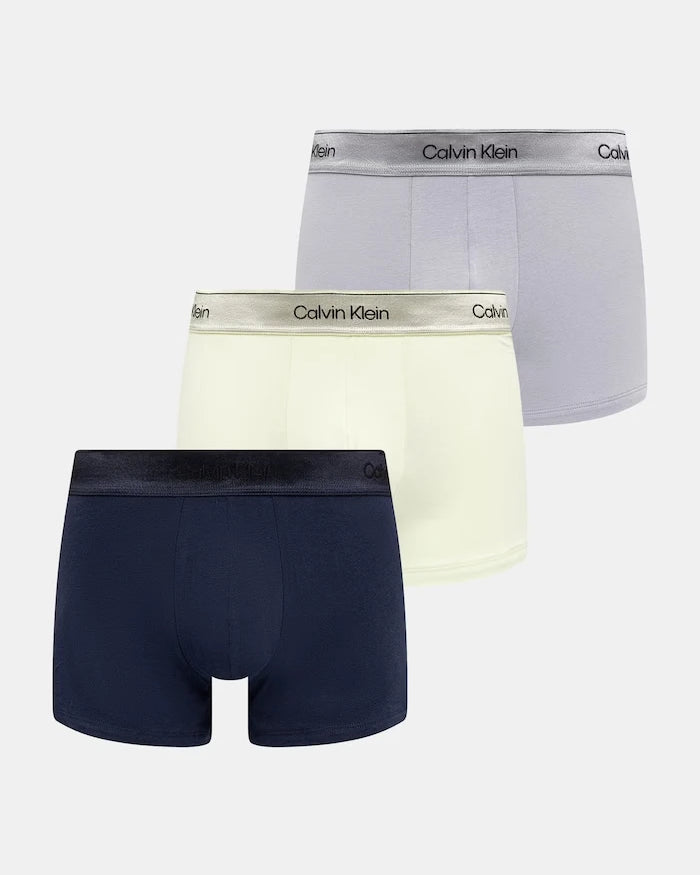 Calvin Klein Underwear Erkek Pamuk Elastan Bokser 3’lü