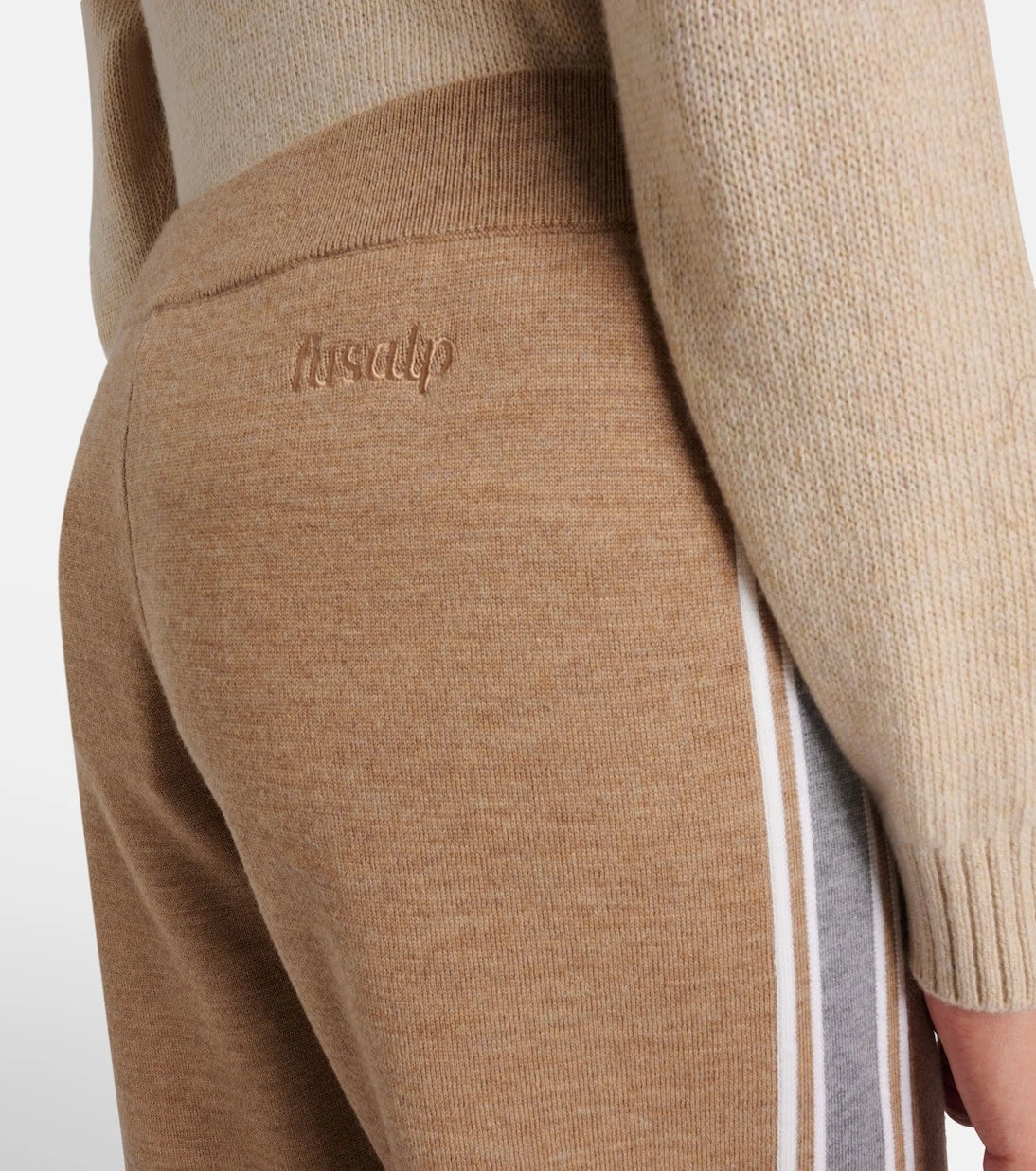 Fusalp - Benada striped wool-blend straight pants