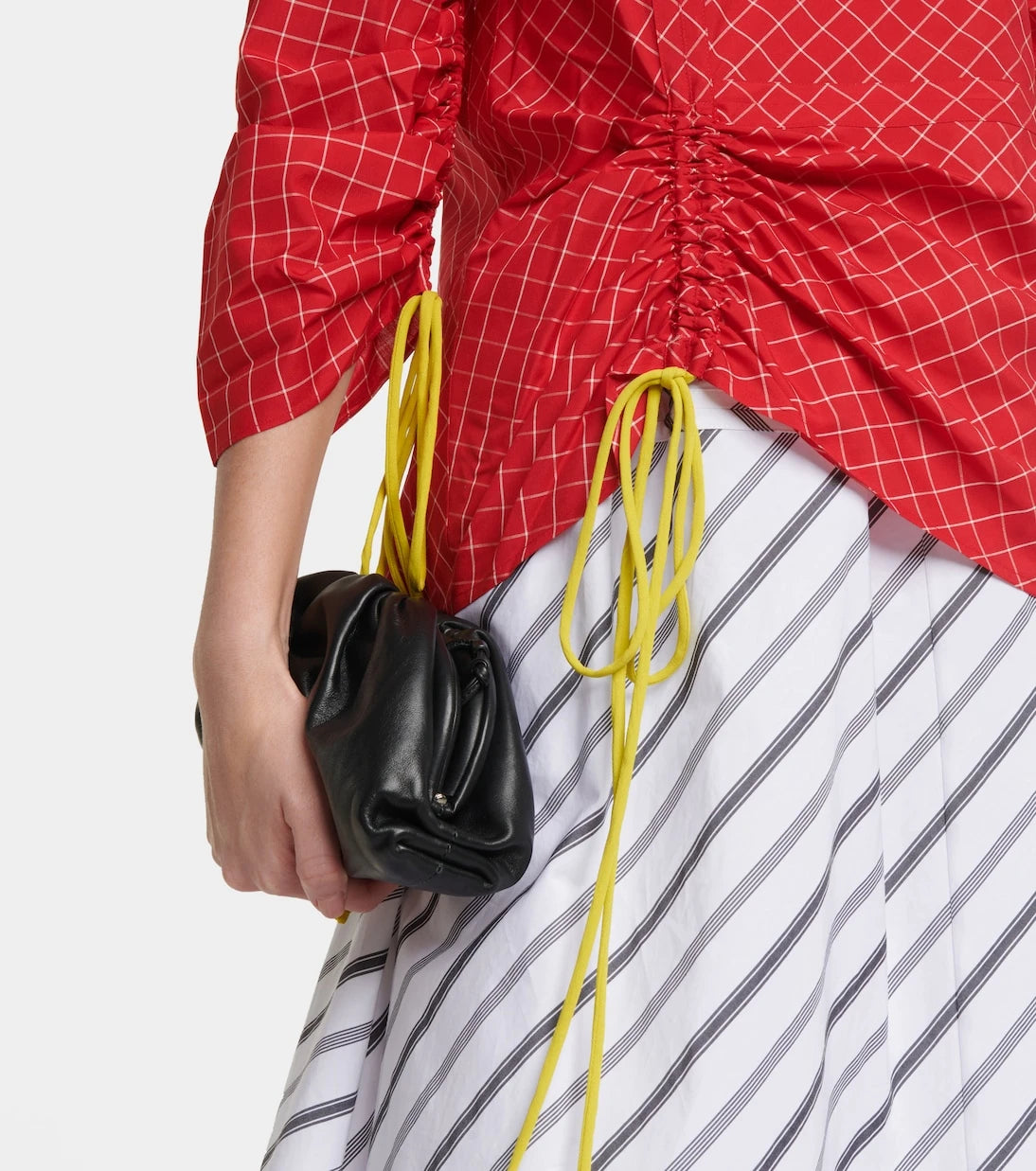 Tory Burch - Checked silk blouse