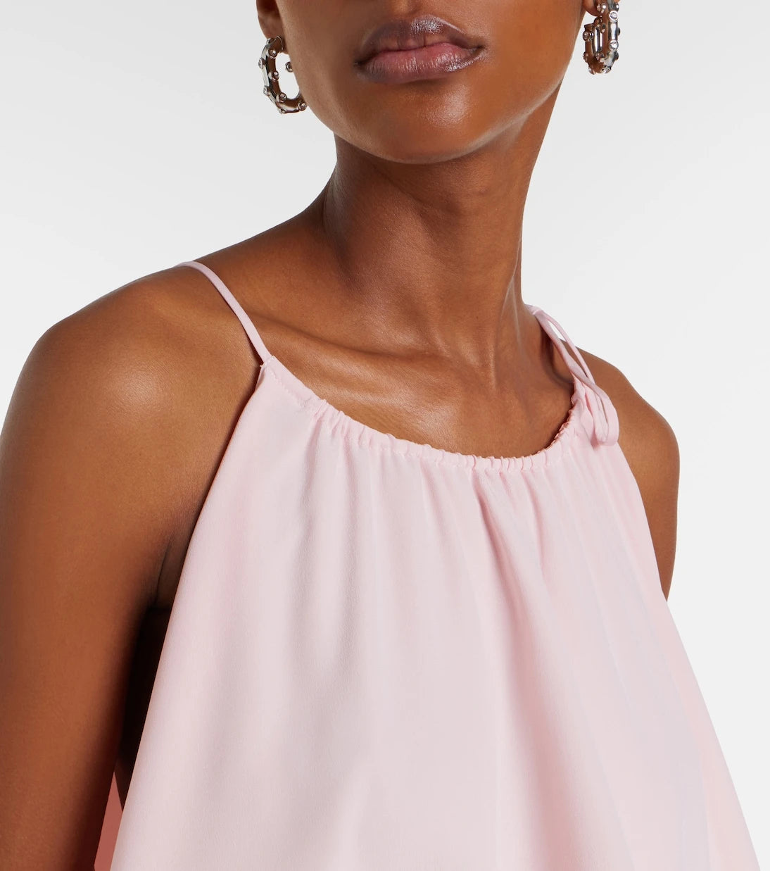 Stella McCartney - Silk crop top