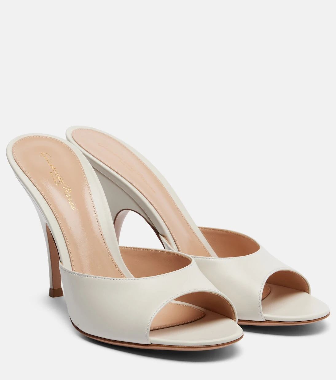 Gianvito Rossi - Sofia leather mules