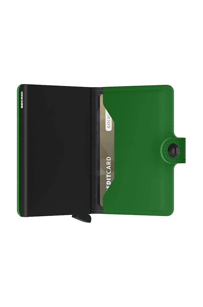 Secrid Miniwallet Matte Bright Green Cüzdan