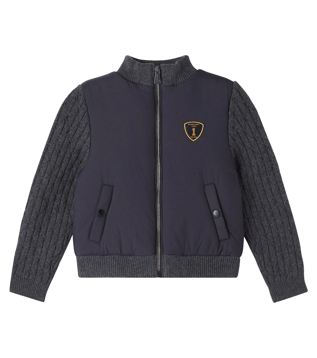 Bonpoint - Jarod ribbed-knit jacket