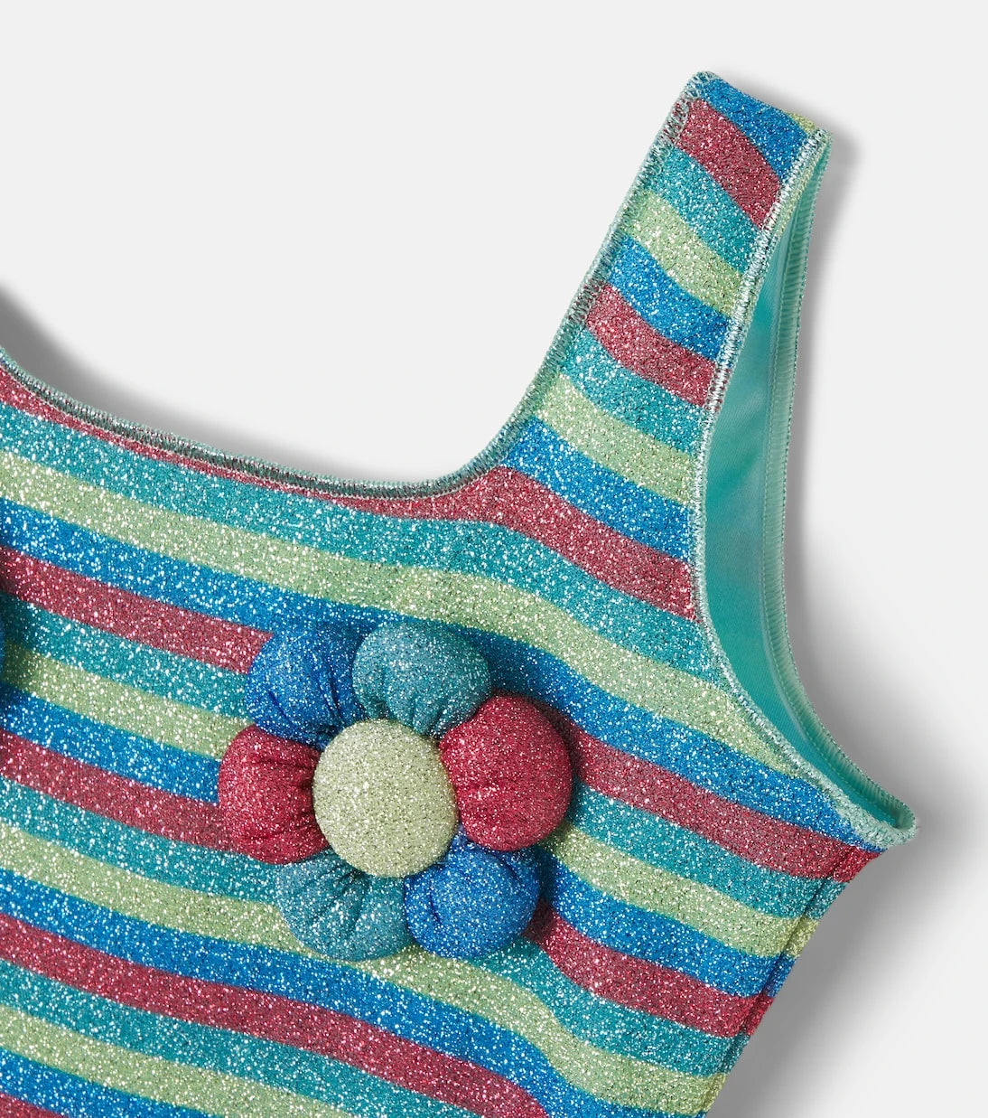 Oséree Kids - Osemini Lumière striped swimsuit