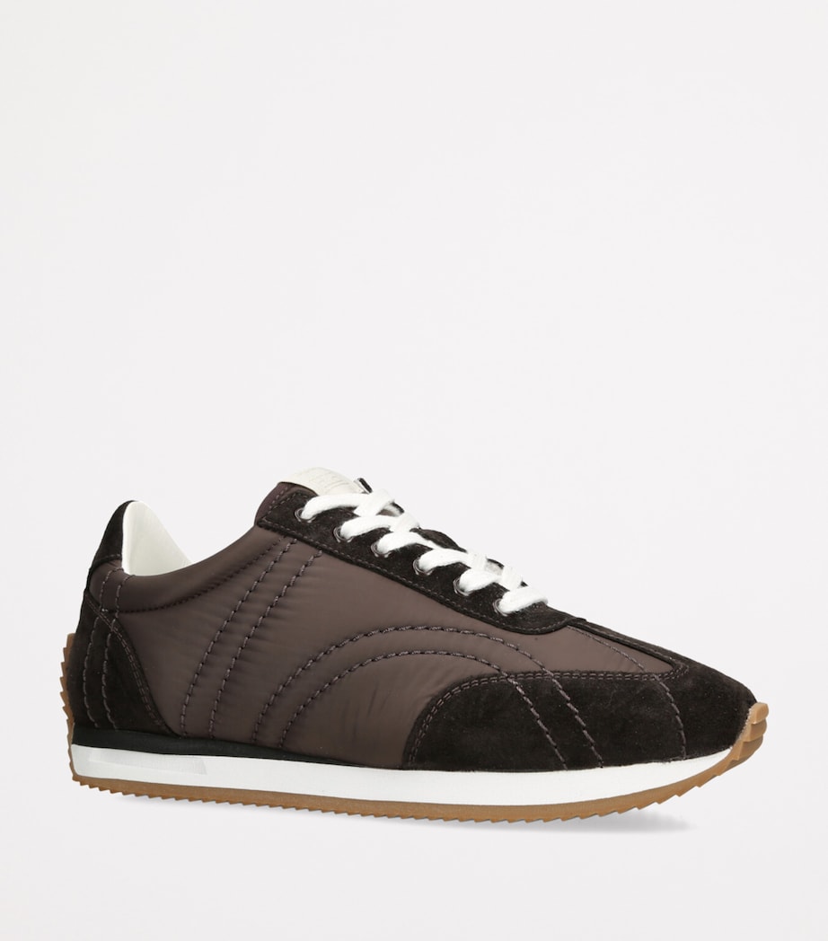 Toteme Brown Sport Sneakers