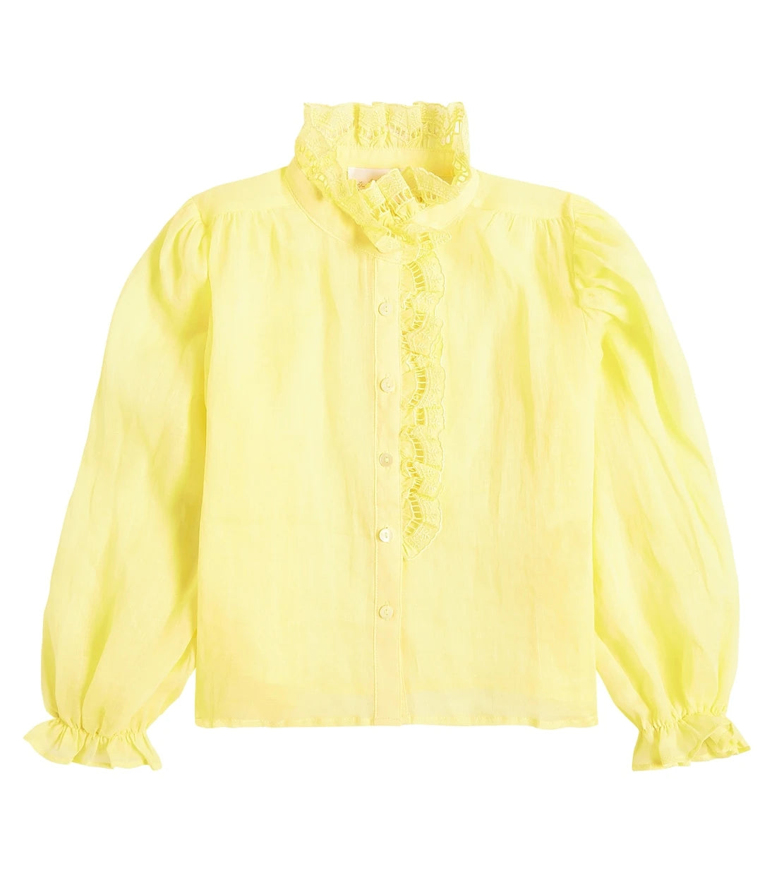 Petite Amalie - Embroidered linen shirt