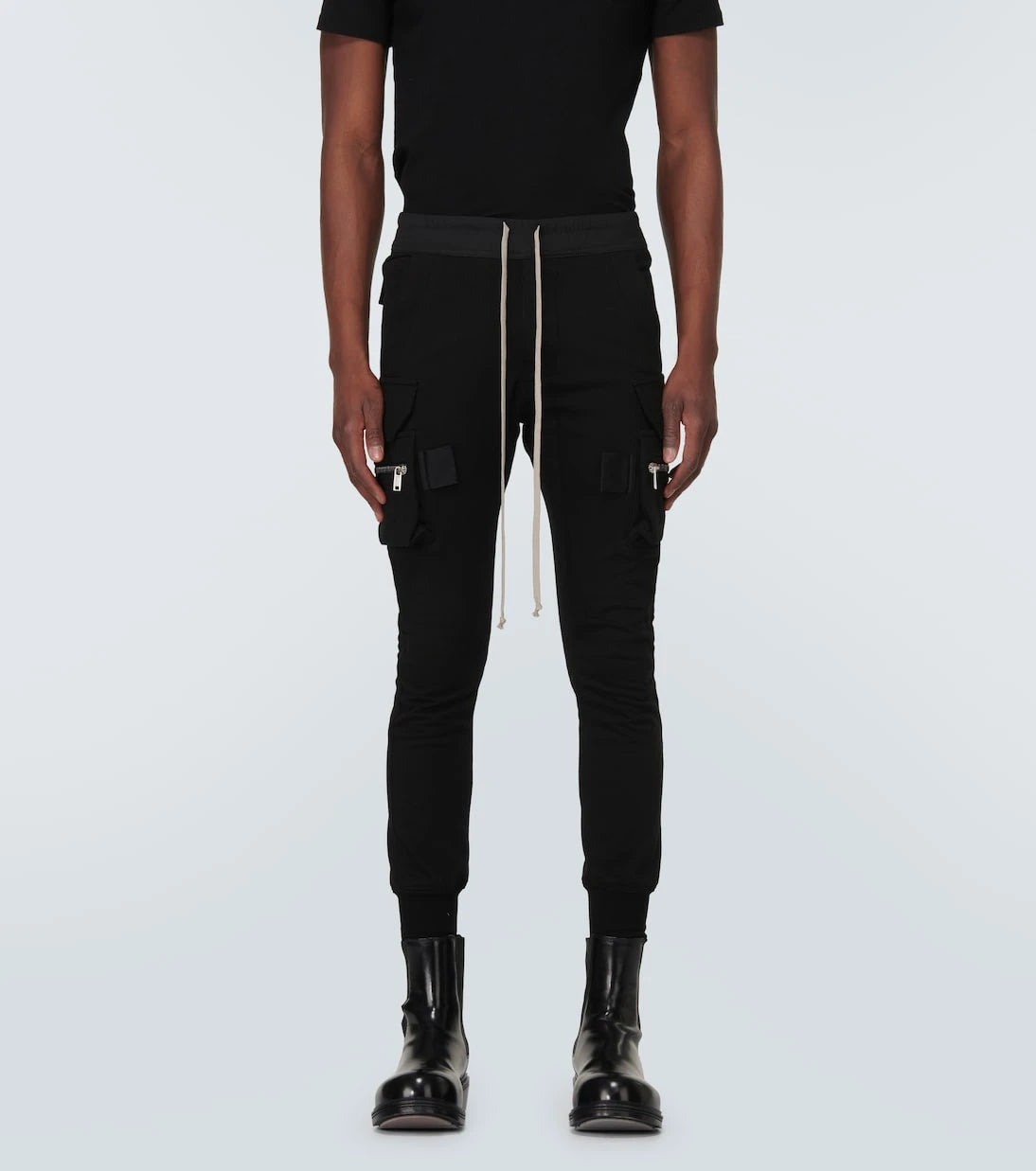 Rick Owens - Mastodon cotton cargo sweatpants