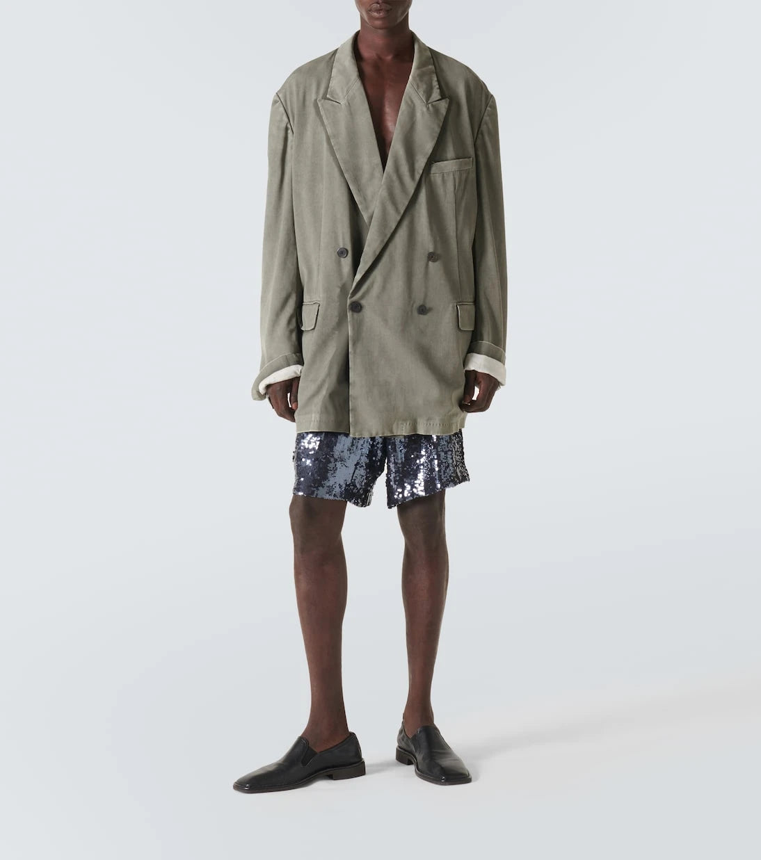 Dries Van Noten - Oversized wool-blend blazer