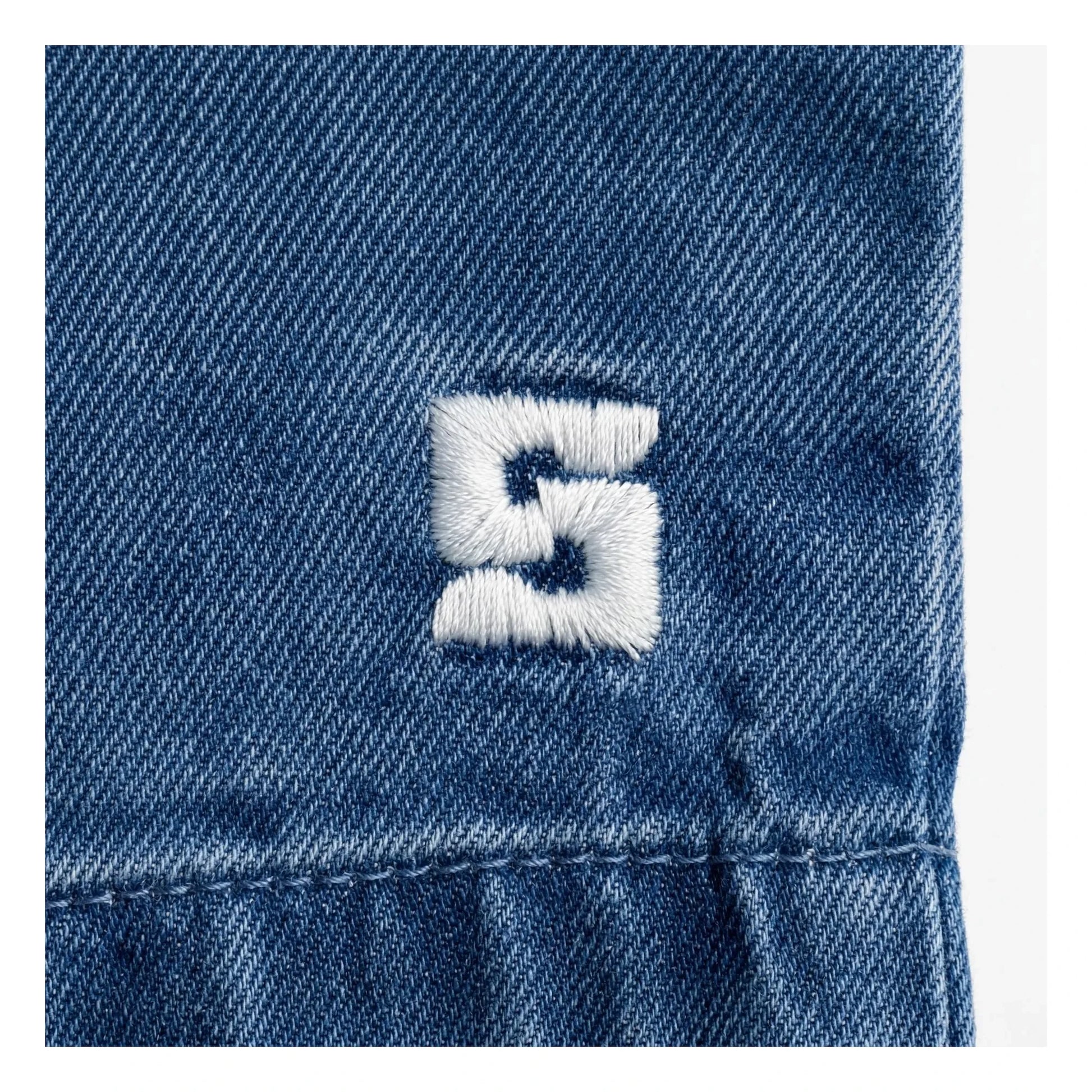 Smallable Kid - Tom Ample Denim Shorts | Blue