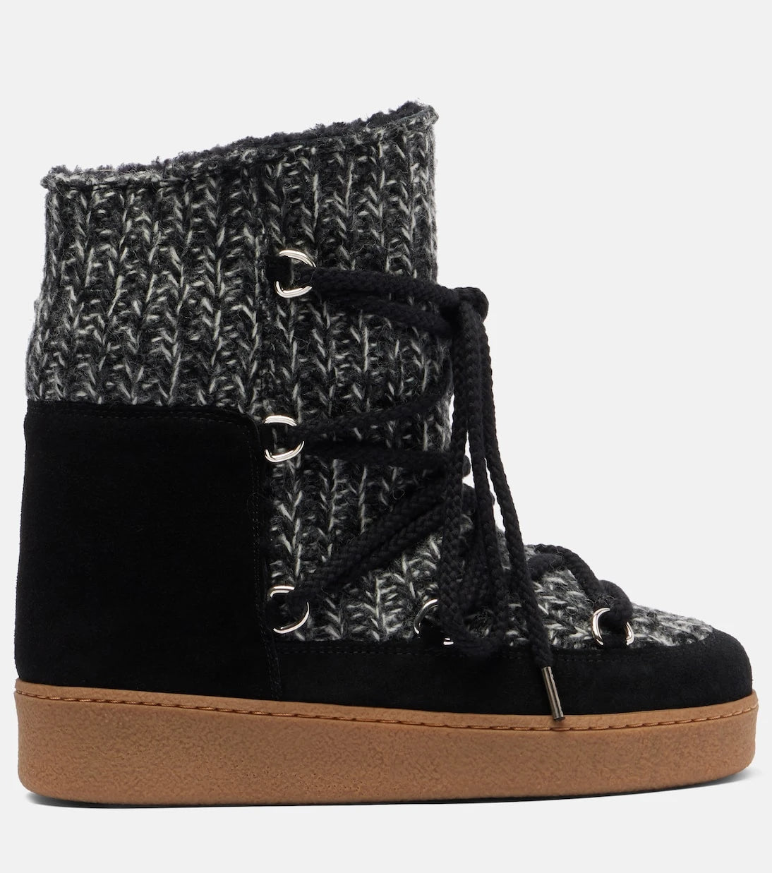 Isabel Marant - Suede-trimmed snow boots