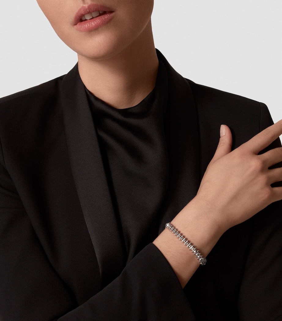Flexible Medium White Gold Clash de Cartier Bracelet